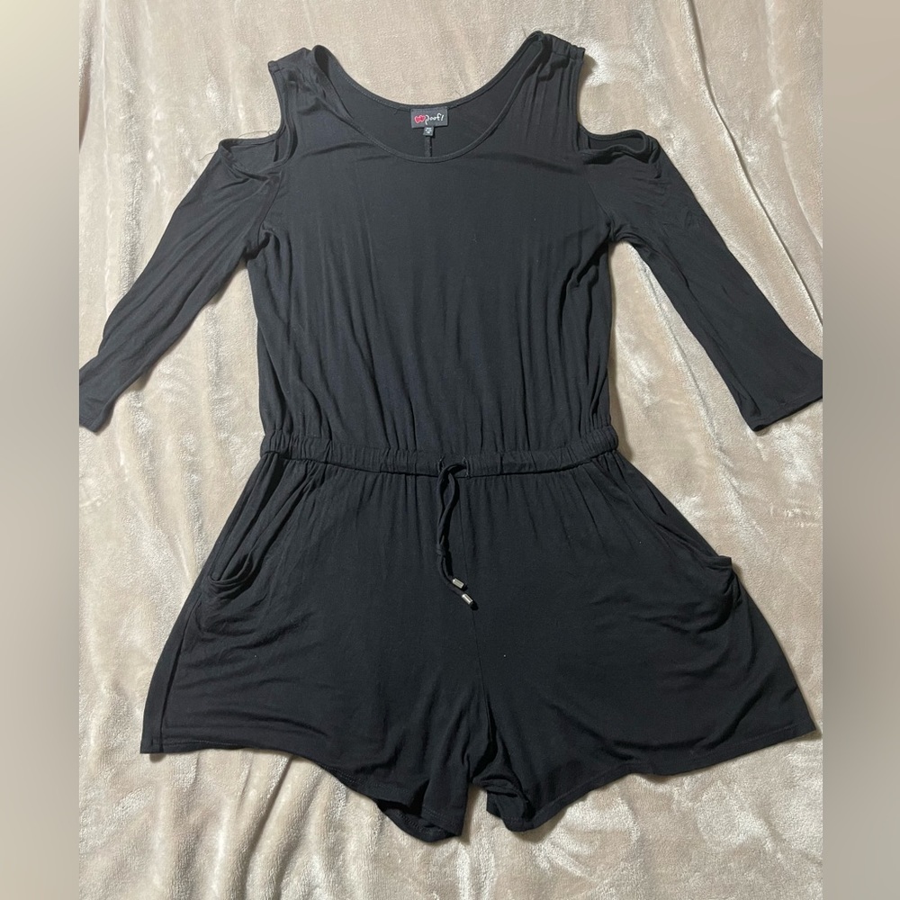 Cold Shoulder Romper - image 1